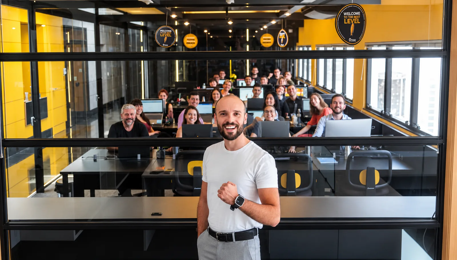 Equipe da Conceito Prime no escritório
